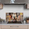 DEQORI Küchenrückwand Glas 80x40 cm 'Urbane Nostalgie' Produktbild-Vorschau 3