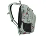 A side view of a floral patterned backpack against a white background. Produktbild-Vorschau