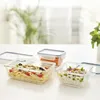 Rotho Kühlschrankdose Glas CLIC & LOCK 0,75 L, 3er Set Produktbild-Vorschau 3