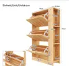 Merax Moderno armadio portascarpe minimalista in legno con Anteprima dell’immagine prodotto 11