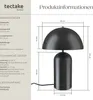 Malá retro stolní lampa Altea, hřibovitý design, 40 W - Náhled obrázku produktu 7