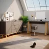 Kredenc Vicco Nautica Antracit 138 x 82 cm, Model 36741 Náhled obrázku produktu 4