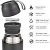 Milu Lunchbox-Set schwarz (9-tlg.) 650 ml Produktbild-Vorschau 3