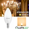 LUMILED 6 Stück LED E14 B35 Kerzenlampe 8W ersetzt 60W 230V Produktbild-Vorschau 3