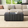 Merax Couchtisch mit Wellenmuster, Wohnzimmertisch mit 2 Produktbild-Vorschau 5