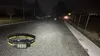 A Nitecore headlamp is placed on a gravelly surface at night, with its powerful beam illuminating the path ahead. Anteprima dell’immagine prodotto