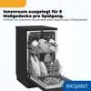 Exquisit Geschirrspüler GSP59109-451D schwarz | 9 Produktbild-Vorschau 5