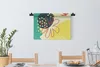 MuchoWow® Wandteppich Wandbehang Sommer - Blume - Pastell Produktbild-Vorschau 3