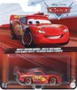 A packaged toy car, Lightning McQueen from Disney Pixar Cars, displayed on a red and white background with branding. Produktbild-Vorschau