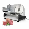 A food slicer with a piece of salami and some sliced salami in front of it. Anteprima dell’immagine prodotto