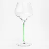 6 Verres "Grand Sommelier d'Alsace" avec jambe verte Voir les images du produit 3