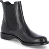A black leather Chelsea boot is shown against a white background. Voir les images du produit
