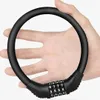 Fahrradschloss 60 cm Zahlenschloss Schwarz Kabelschloss Produktbild-Vorschau 5