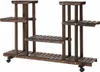 Outsunny Blumenständer, Pflanzenregal, Vierstufiges Produktbild-Vorschau 11