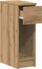 vidaXL Szafki nocne z szufladą 2 szt. Dąb Artisan 20x36x60 Podgląd zdjęcia produktu 6
