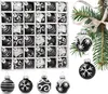Set di 36 pezzi di baubles natalizi con baubles da 3 cm - Anteprima dell’immagine prodotto 1