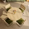 Tavolo da pranzo rotondo per 4 persone D100 cm legno - Anteprima dell’immagine prodotto 8