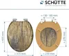 SCHÜTTE MDF WC sedátko SOLID WOOD, WC víko s motivem soft Náhled obrázku produktu 7