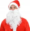 A man wearing a Santa hat and beard, dressed in a red Santa suit. Anteprima dell’immagine prodotto