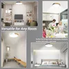 TRMLBE Deckenleuchte 60W LED Deckenlampe Kaltweiß mit Produktbild-Vorschau 5