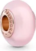 Pandora Moments Charm 789421C00 Matte Pink Murano Glass Produktbild-Vorschau 2