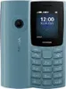 A blue Nokia feature phone is shown from the front and side. Voir les images du produit