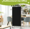 A room divider is set up in a dining area with chairs and plants. Náhľad obrázku produktu