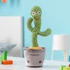 Cactus Ballante e Parlante Ricaricabile con Musica e LED Anteprima dell’immagine prodotto 6