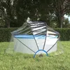 vidaXL Pool-Kuppel Rund 315x158 cm PVC Produktbild-Vorschau 1