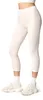 Ladeheid Damen 3/4 Leggings aus Baumwolle LA40-132 (Ecru, Produktbild-Vorschau 1