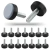 16 Stuks M6 Teflon Meubelglijders 20 mm met Schroefdraad Productafbeelding-voorbeeld 1