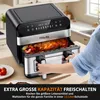 Dual Zone Heißluftfritteuse, Air fryer mit 11-Fach und Produktbild-Vorschau 9