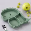 Piatto in silicone per bambini, con ventose, design Anteprima dell’immagine prodotto 3