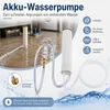 Tragbare Akku Tauchpumpe Wasserabsaugpumpe für Balkon und Produktbild-Vorschau 6