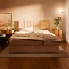 Boxspringbett 140x200 mit 2 Bettkästen, Kontinentales Bett Produktbild-Vorschau 9