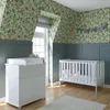 ZEE BAMBI Set Lettino Bambini Bianco 120x60 cm con Barriera Anteprima dell’immagine prodotto 1