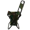 Klappbarer Outdoor-Stuhl Grün/Braun - Ideal für Camping und Produktbild-Vorschau 32