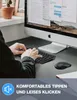 TECKNET Kabelloses Tastatur Maus Set, Deutsch QWERTZ Produktbild-Vorschau 4