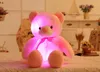 Pluszowy miś z oświetleniem LED 50 cm różowy świecąca Podgląd zdjęcia produktu 2