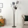 Design Stehlampe LEVELS 176cm schwarz grau mit 5 Produktbild-Vorschau 1