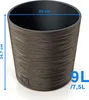 Prosperplast Blumentopf FURU Round Eco Wood Kaffee 25 cm Produktbild-Vorschau 10