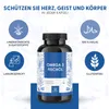 Omega 3 Fischöl – 2000 mg Fischöl pro Tagesdosis mit 600 mg Produktbild-Vorschau 2