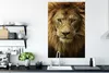 MuchoWow® Poster Porträt - Afrika - Löwe 80x120 cm - Produktbild-Vorschau 3