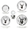 30pcs Service combiné Alois Porcelaine 6 personnes Tasses Voir les images du produit 7