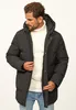 OneRedox Herren Parka mit Kapuze als Winterjacke Steppjacke Produktbild-Vorschau 2