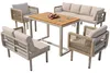 6-teiliges Gartenlounge-Set, Ecksofa mit 2 Sesseln & Tisch, Produktbild-Vorschau 10