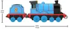 Tom e gli amici. Grande locomotiva Edward HTN29 Anteprima dell’immagine prodotto 3