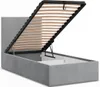 Polsterbett POLLA 90x200 Samt mit Bettkasten und Produktbild-Vorschau 6