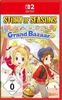 The image shows the front cover of a Nintendo Switch game case for 'Story of Seasons: Grand Bazaar'. Produktbild-Vorschau