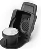 A black coffee capsule adapter with a coffee capsule inside, shown against a white background. Produktbild-Vorschau